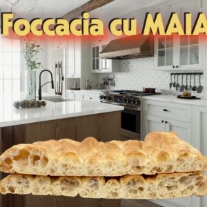 Focaccia doar cu Maia